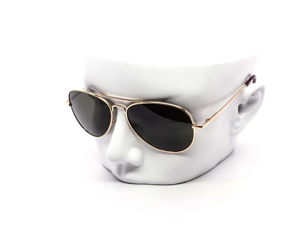 12-Pack Classy Metal Aviator Mirror Sunglasses