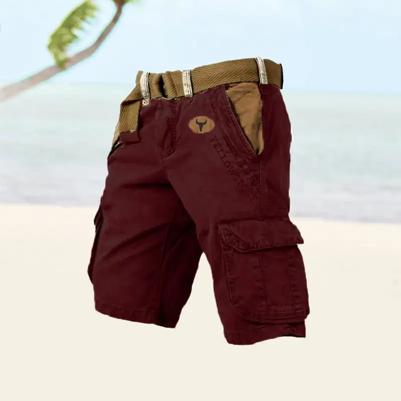 Men's Cotton Patch Pocket Cargo Shorts