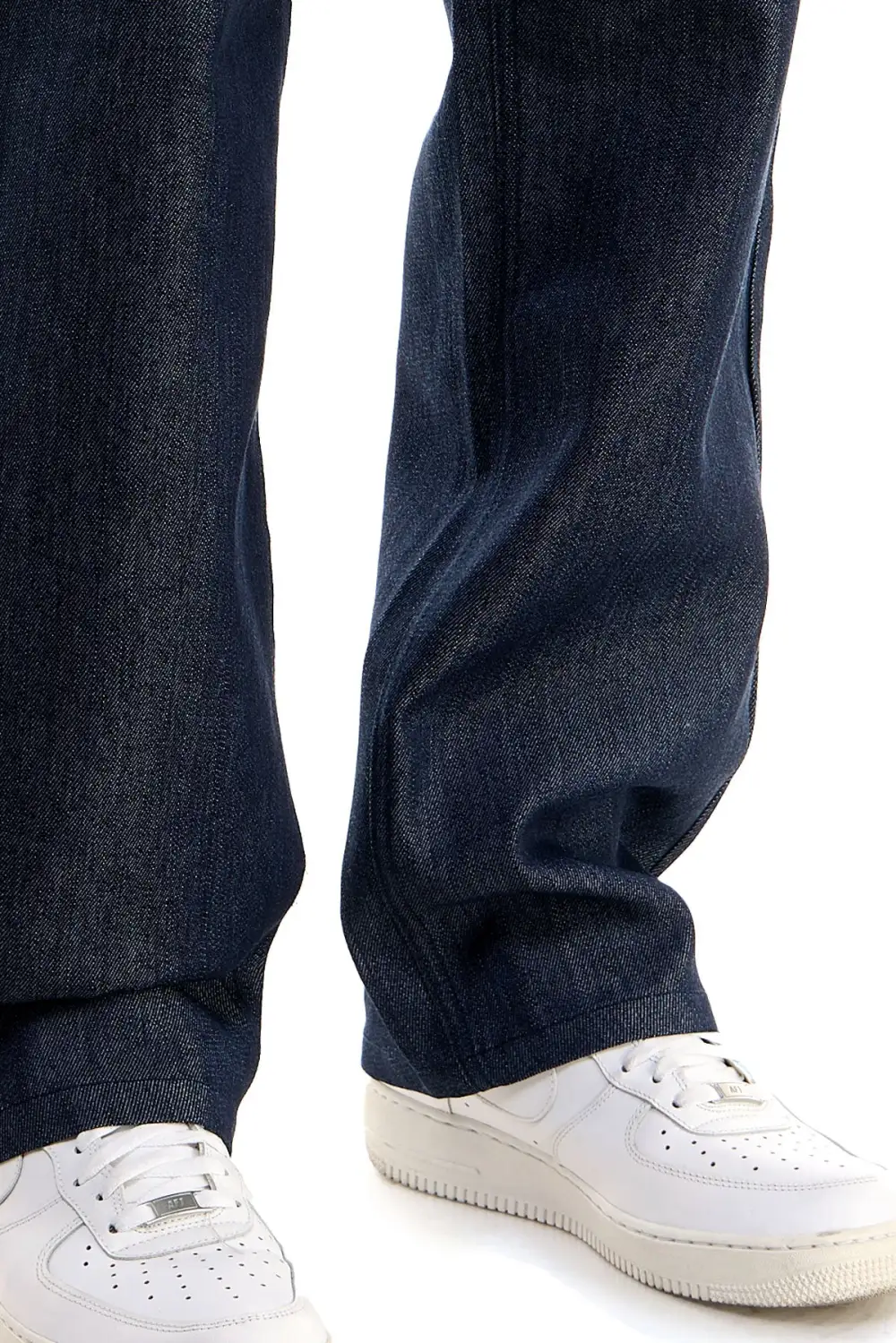 Men's Urban Raw Hem Stretch Relaxed Jeans