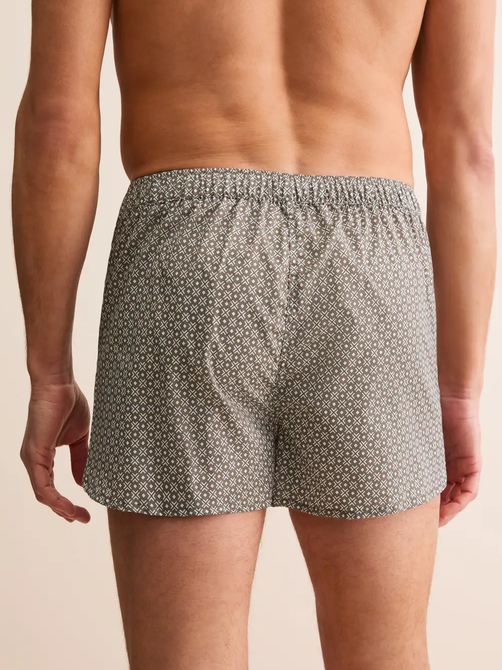 Modern Fit Cotton Geometric Boxers