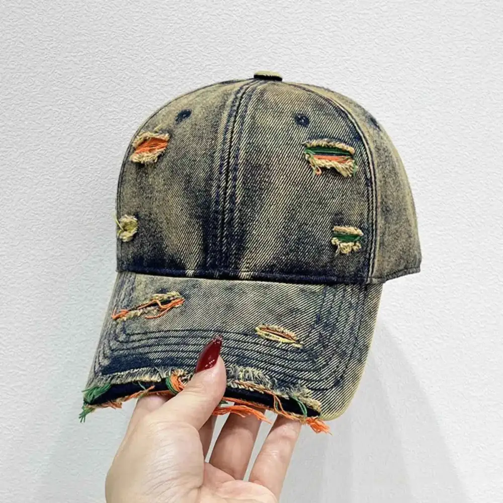 Distressed Adjustable Baseball Hat