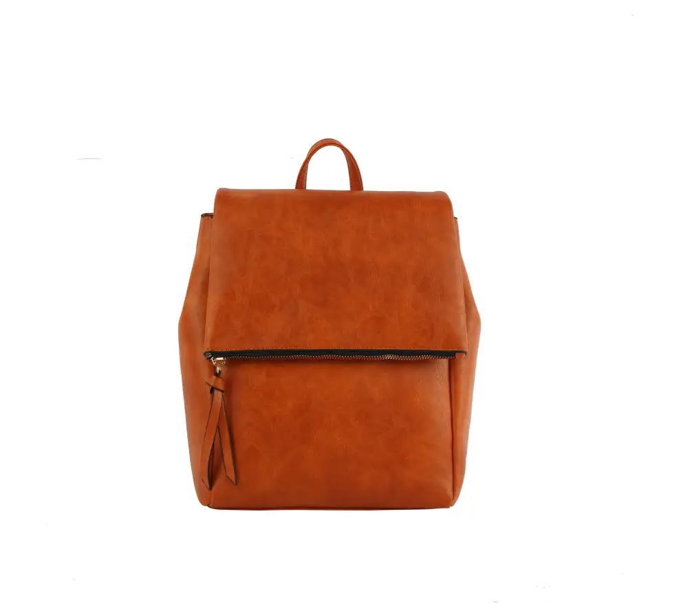 Flap Zip Convertible Backpack