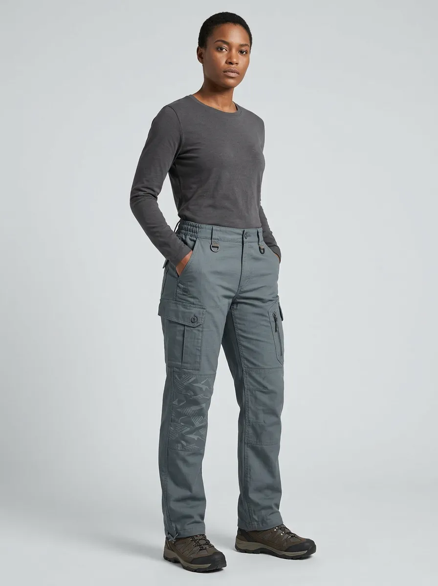 Tactical Outdoor Camo Pattern Trail Cargo Pants