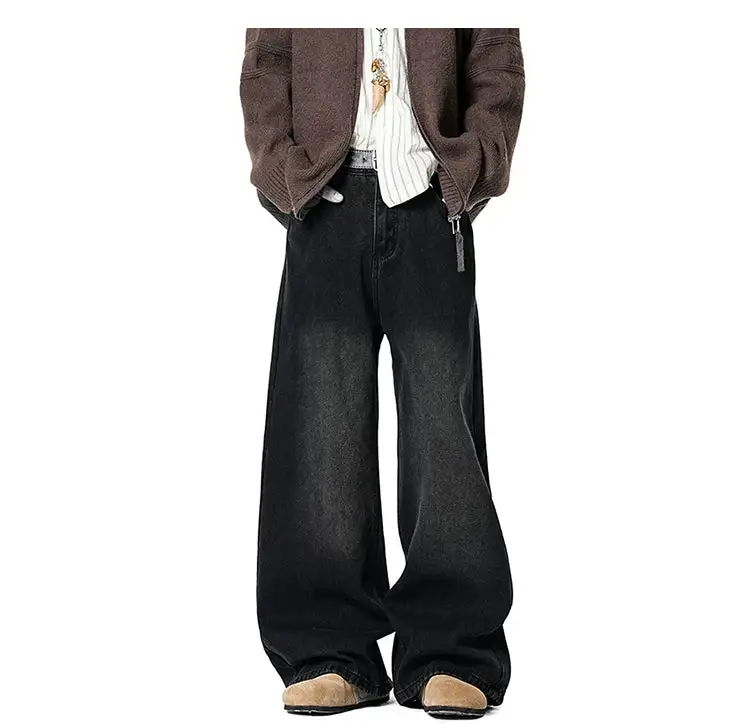 Fade Barrel-Leg Jeans