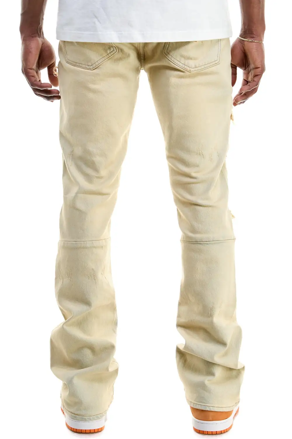 Men's Utility Flare Skinny Stacked Jeans