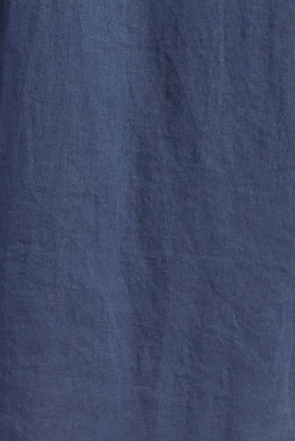 Plain Navy Linen Shirt