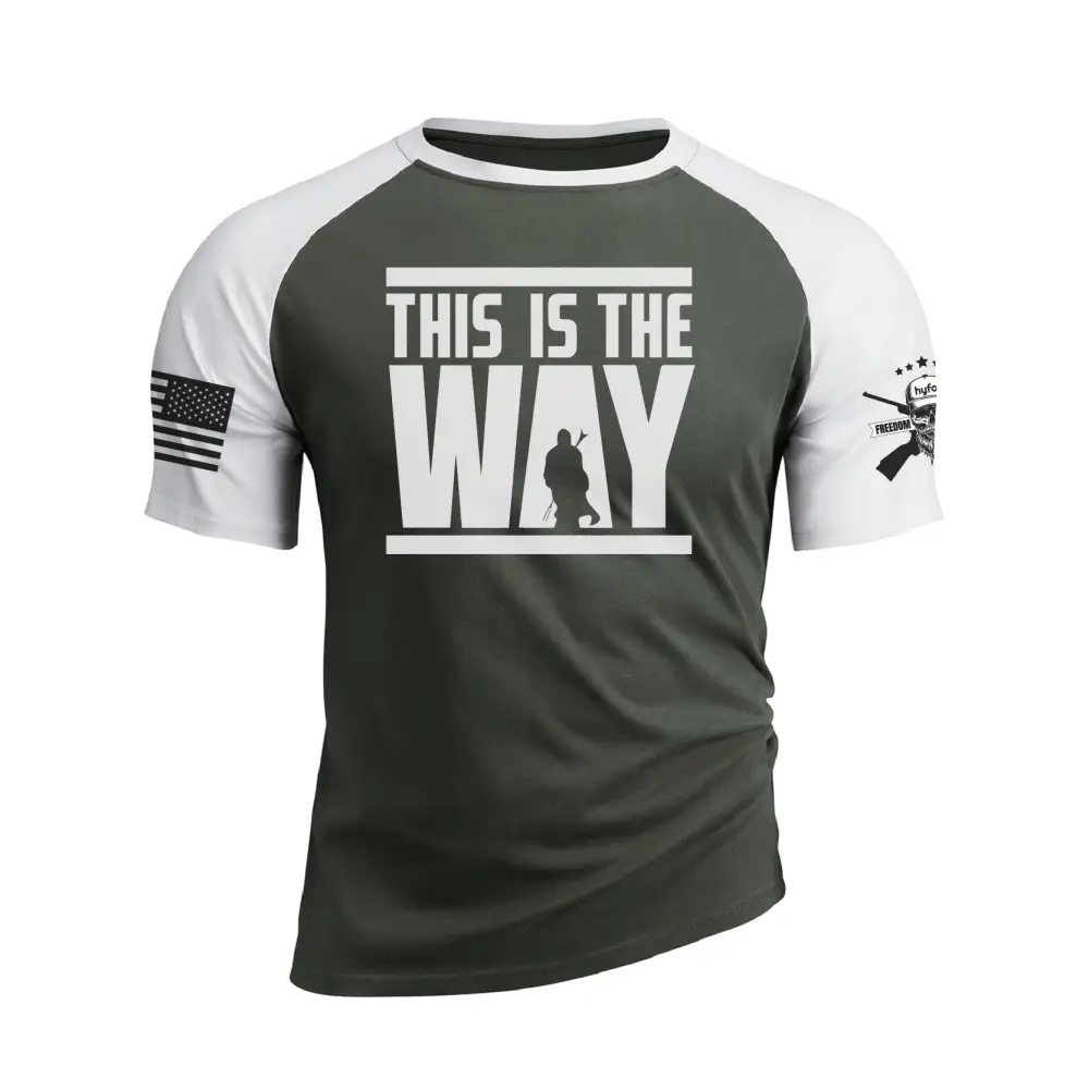 THIS IS THE WAY RAGLAN GRAPHIC TEE