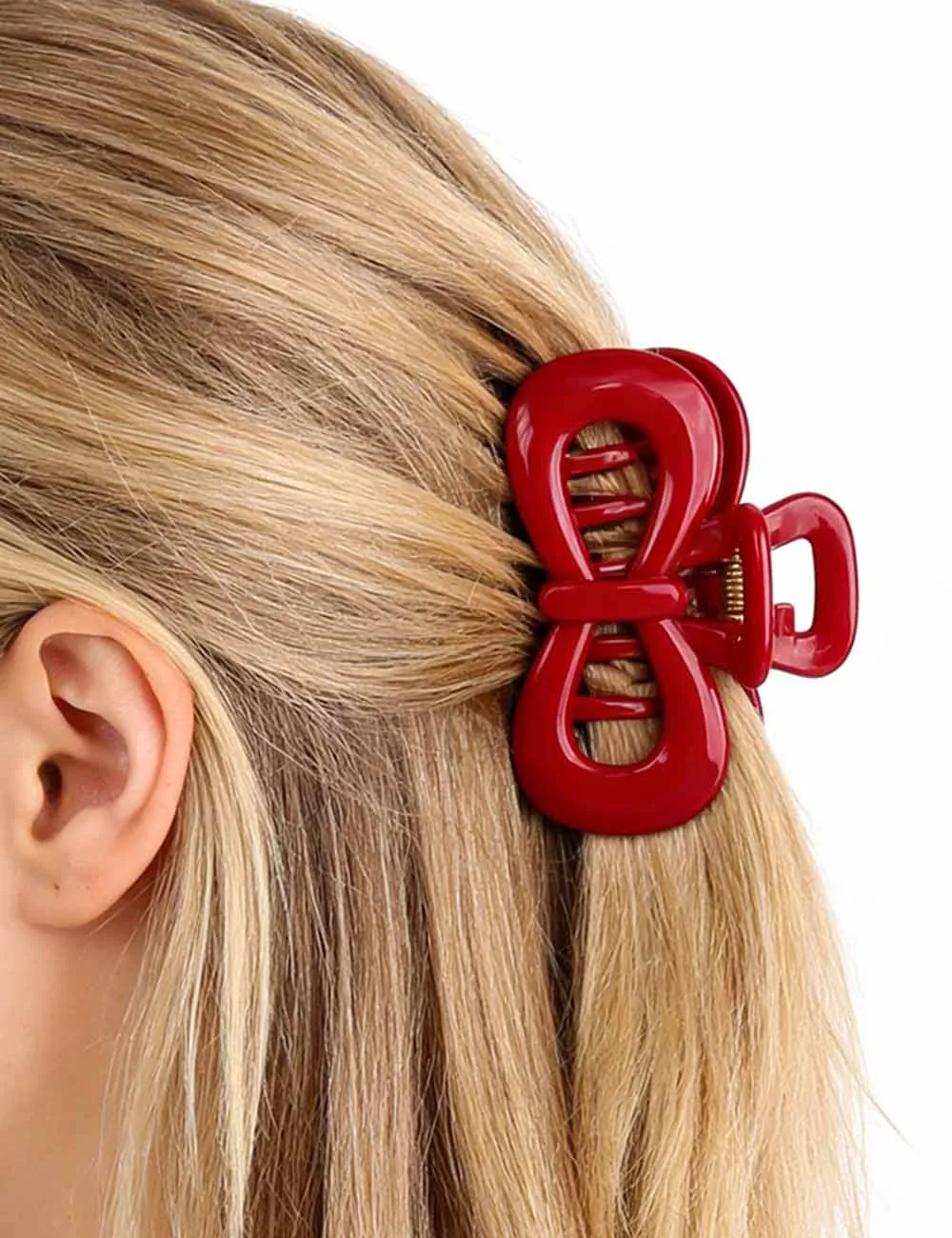 Bow Acrylic Mini Hair Hair Claw Clip