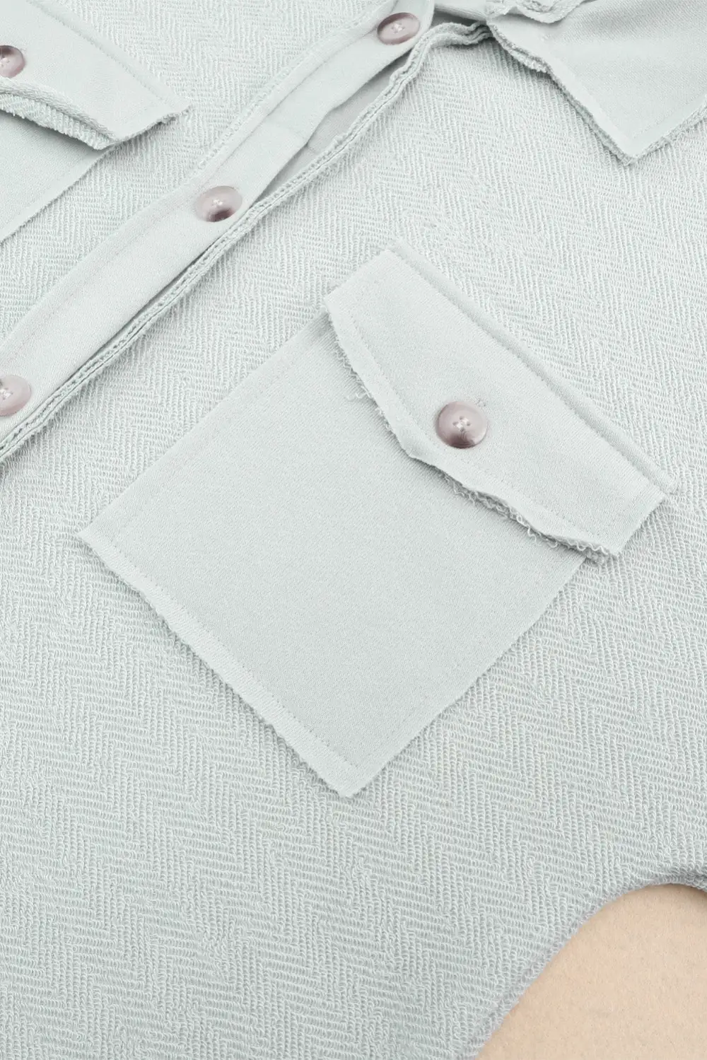 Pocket Flap Pocket Shacket