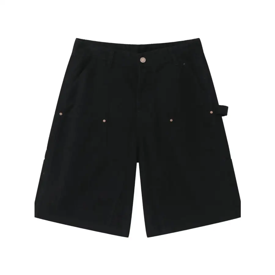 Men's Mid Rise Denim Shorts with Pockets