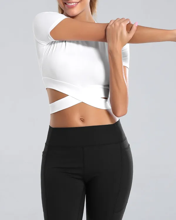 Versatile Cropped Active Top