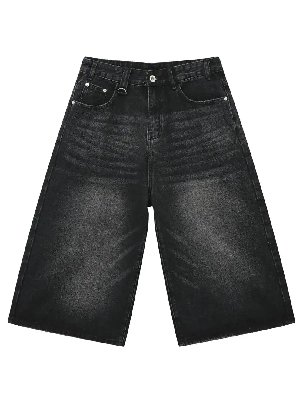 Everyday Wide Leg Cotton Blend Casual Shorts