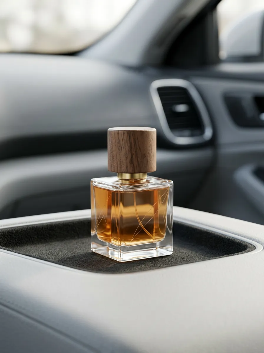 Minimalist Wooden Car Interior Air Freshener