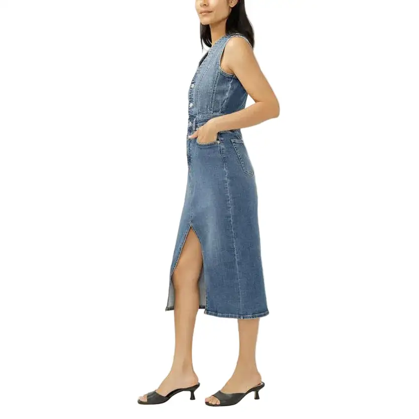 Denim Everyday Midi Dress