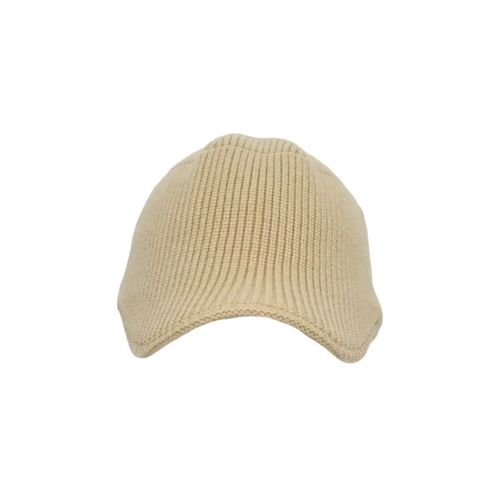 Knit Beanie Sun Visor