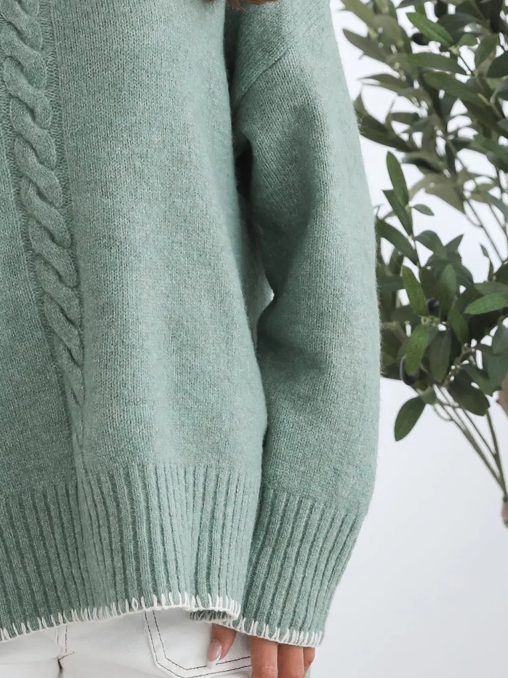 Casual Style Knit Sweaters