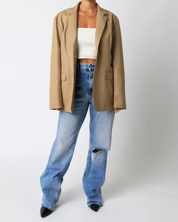 Relaxed Clean Line Jacket