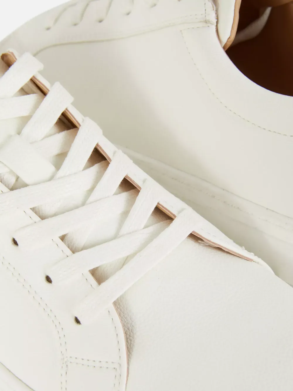 Simple Versatile Leather Lace-Up  Shoes
