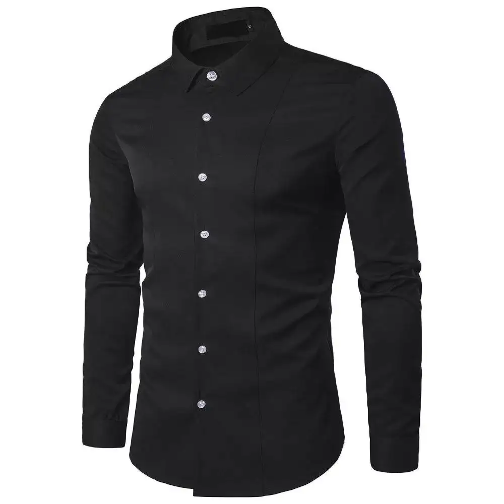 Everyday Long Sleeve Slim Fit Casual Dress Shirt