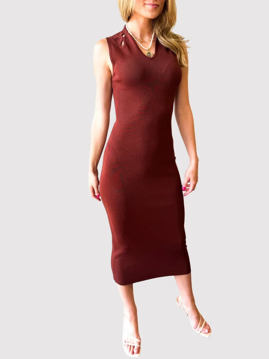 Knit Midi Dress