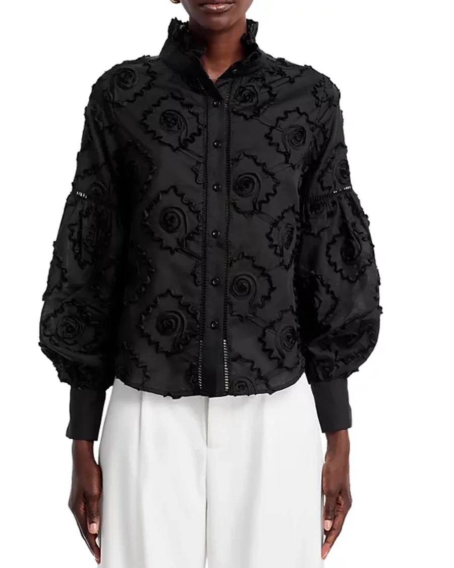 Casual Style Floral Print Shirt