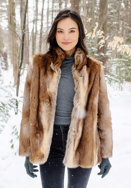Fisher Faux Fur Favorite Jacket