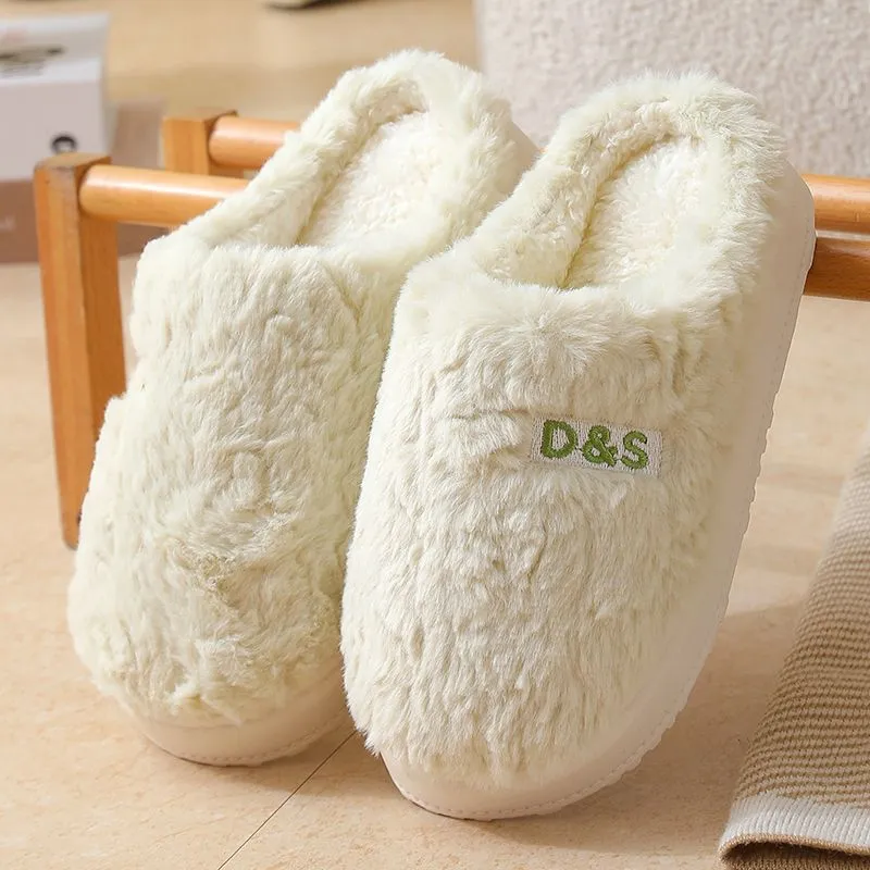 Textured Soft Lined Home Slippers