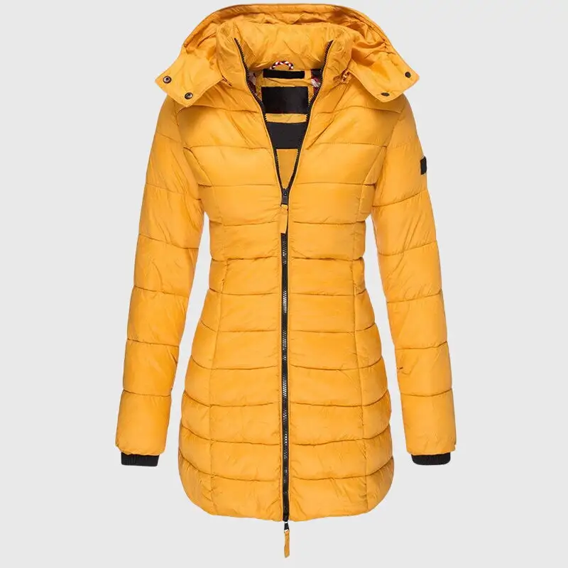 Modern Zip Front Coat