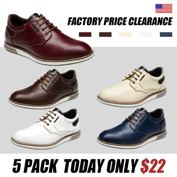 Men's Casual Dress Oxfords Shoes
