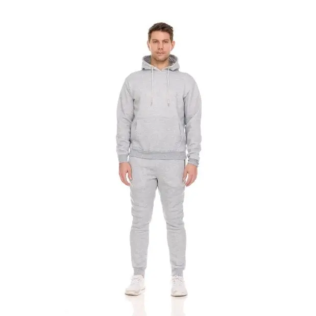 Men’s Fleece-Lined Hoodie & Jogger 2-Piece Set – Stay Warm, Stay Stylish