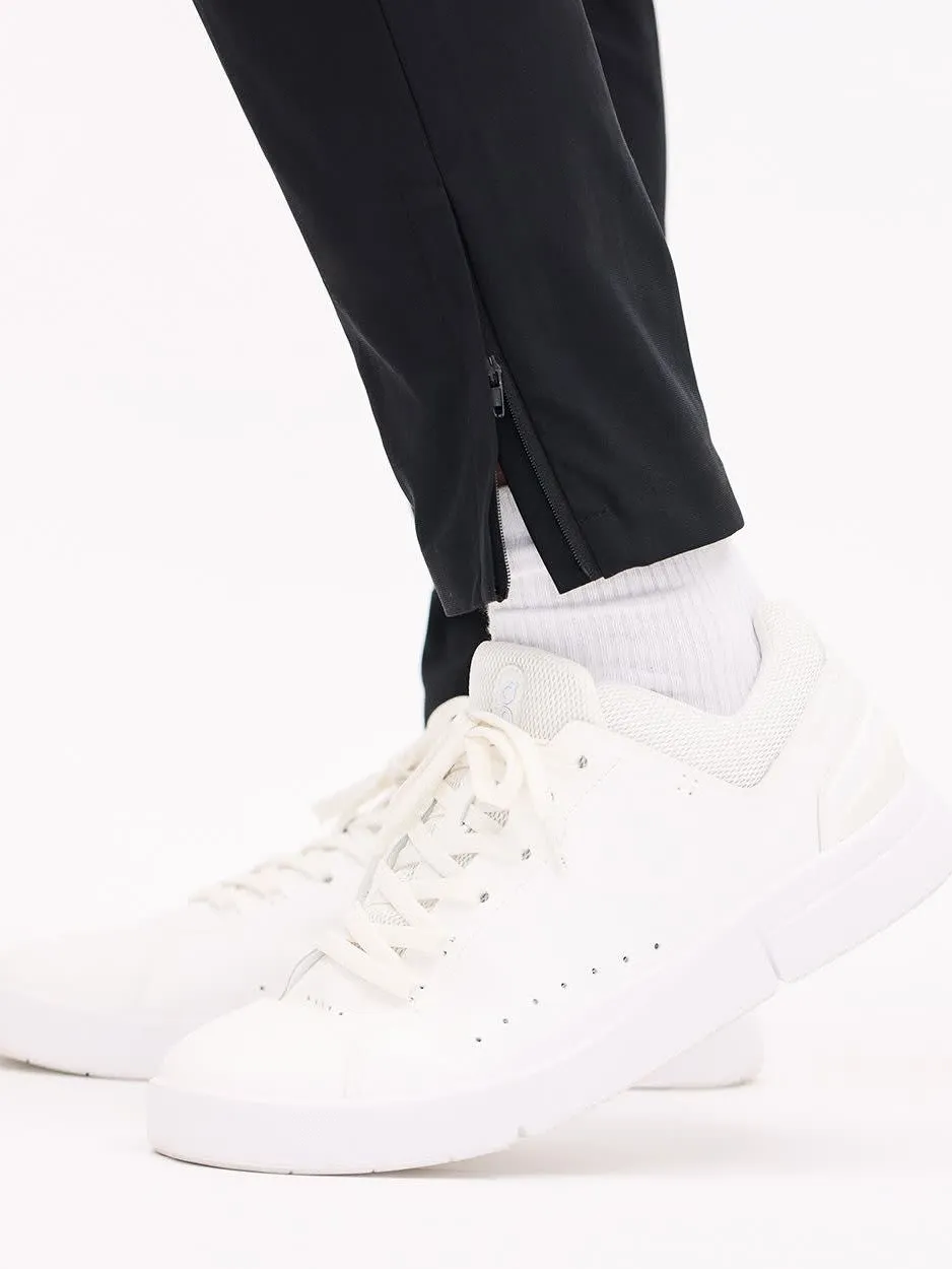 Black Super-Stretch Slim-Fit Leisure Pant