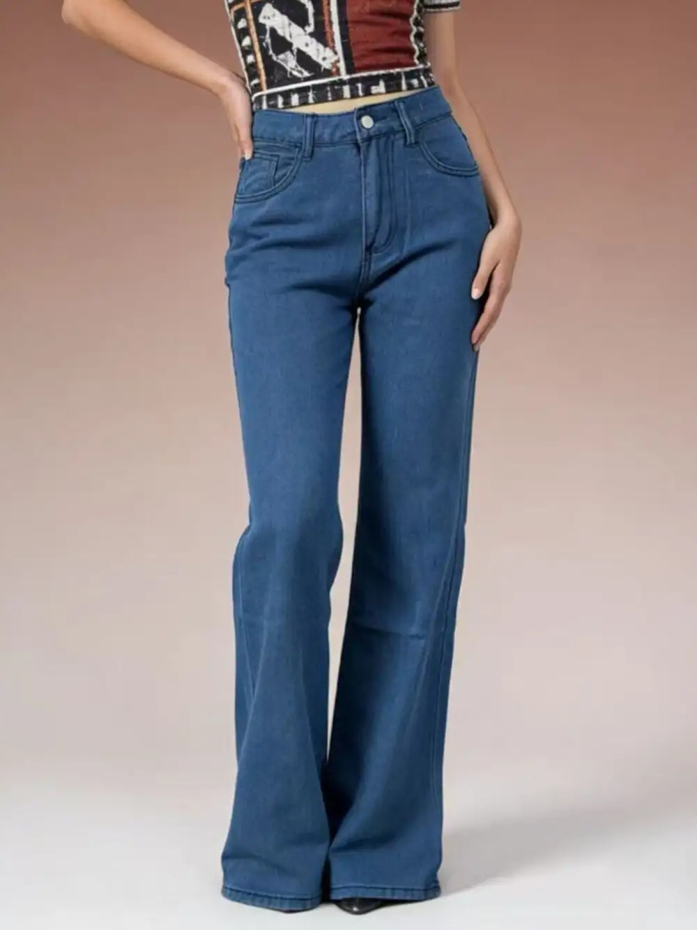 Everyday Wide Leg Denim Jeans