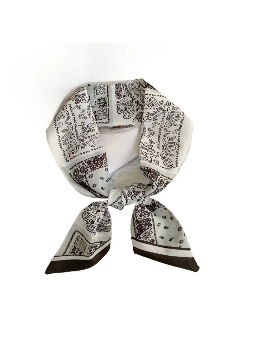 Elegant Vintage Paisley Slim Scarf
