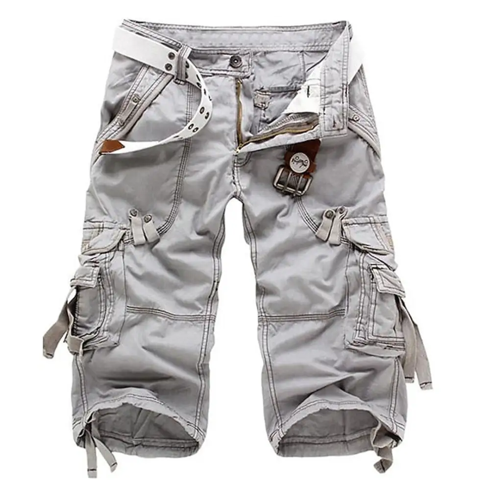 Men's Outdoor Roomy Pocket Cargo Shorts
