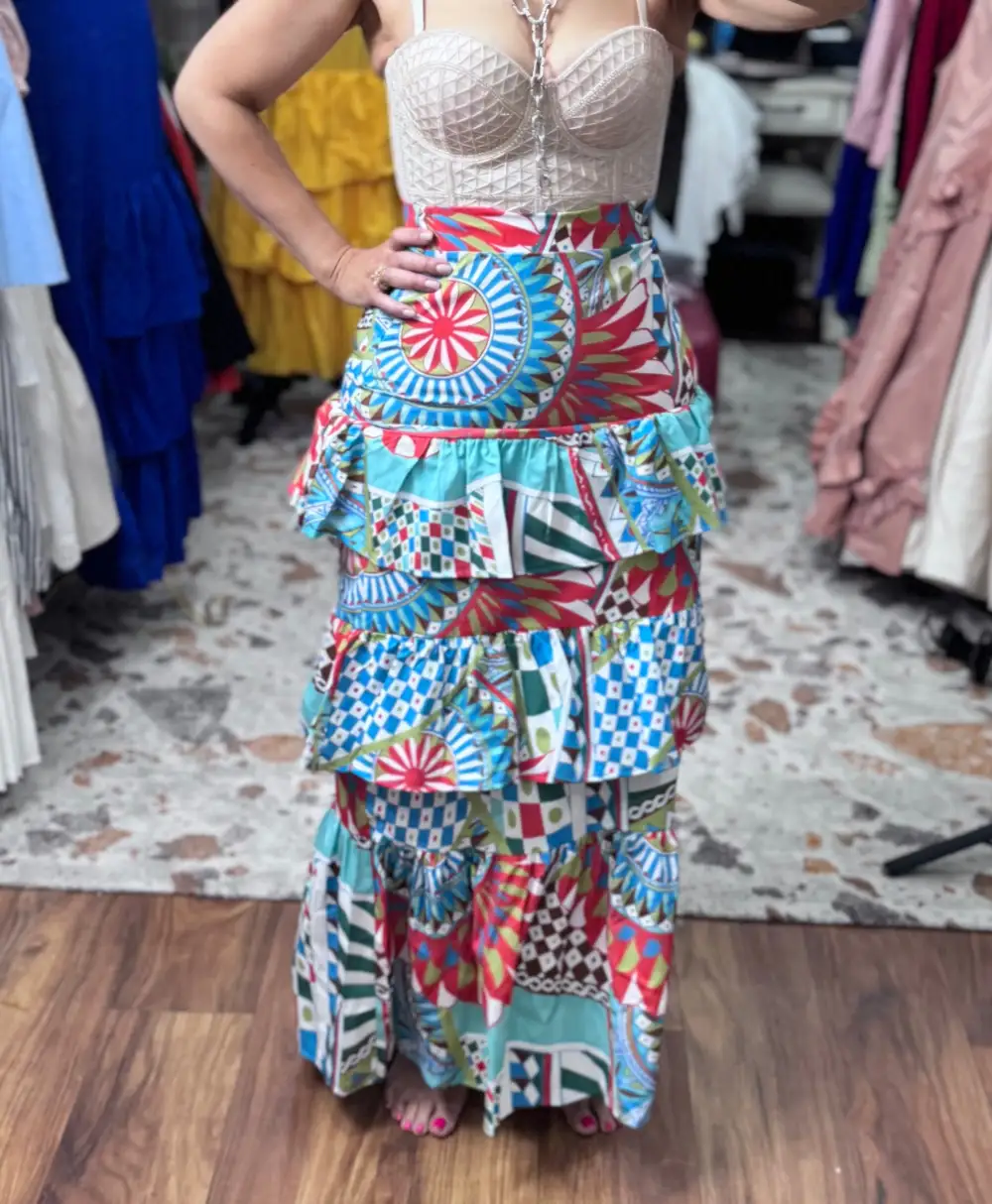 Refined Everyday Ruffled Skirt