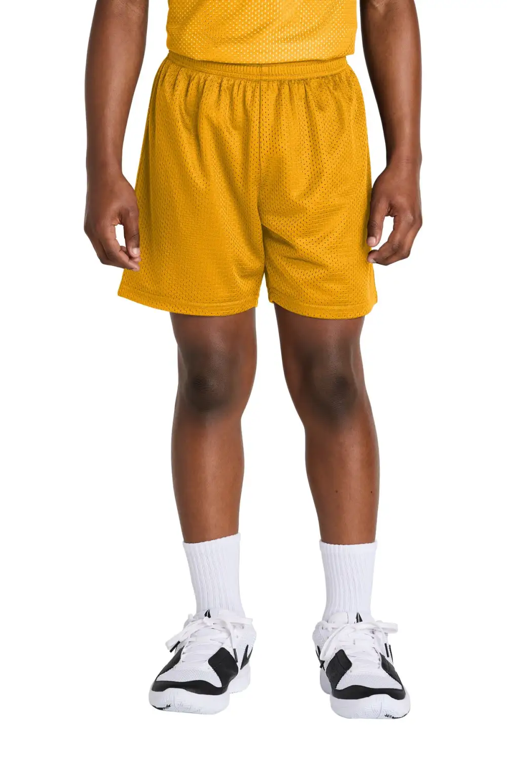 Youth Open-Mesh Athletic Shorts