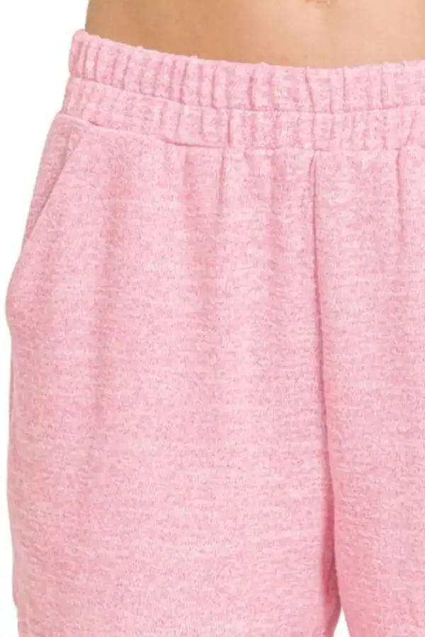 Easygoing Elastic-Waist Shorts