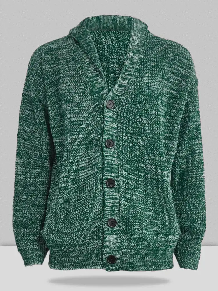Solid Color Long Sleeve Slim Fit Knit Sweater Jacket