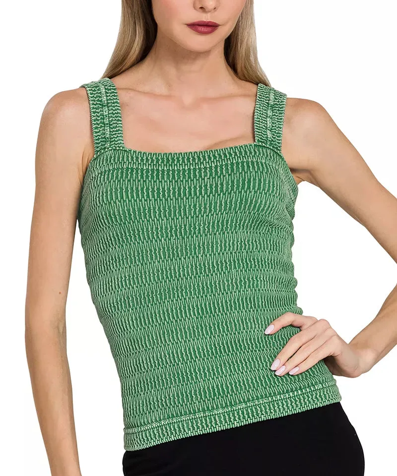 Classic Refined Ribbed Tank Top