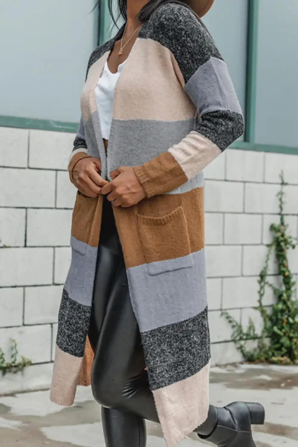 Everyday Layer Open Front Longline Cardigan