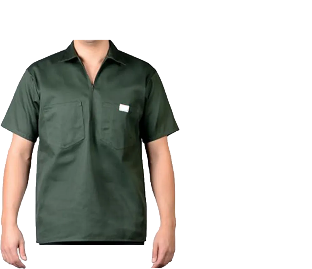 🧥 Short Sleeve 1/2 Zip Work Shirt – Built for Comfort. Made to Last.  🔥 Limited-Time Offer — 60% OFF This Week Only!