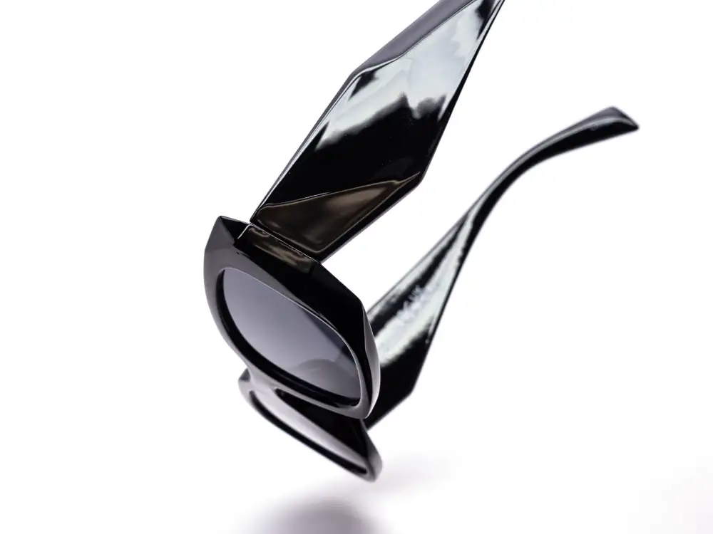 12-Pack All-Black Chunky Square Sunglasses