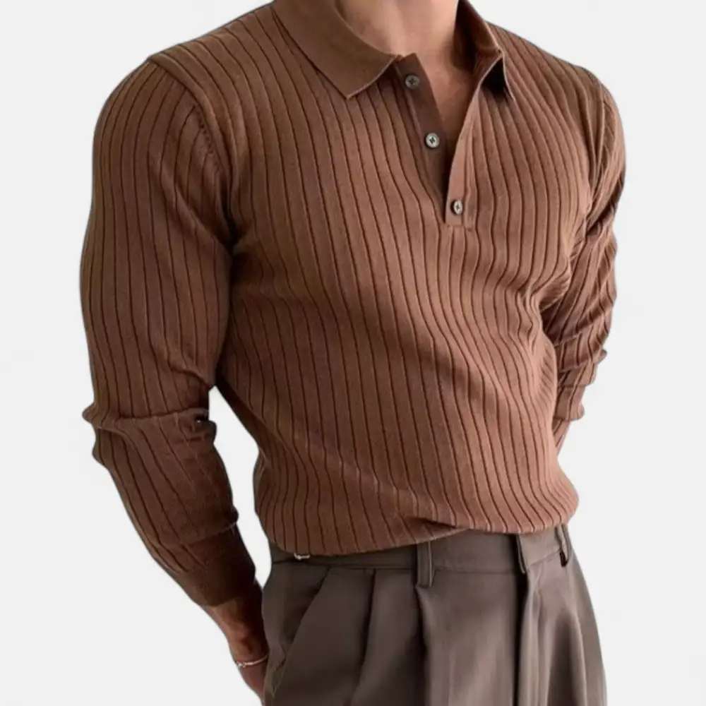 Knit Breathable Polo Shirt