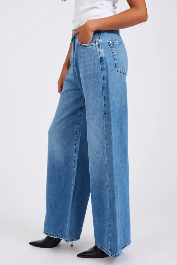 Women's Versatile Drape Wide Leg Trousers