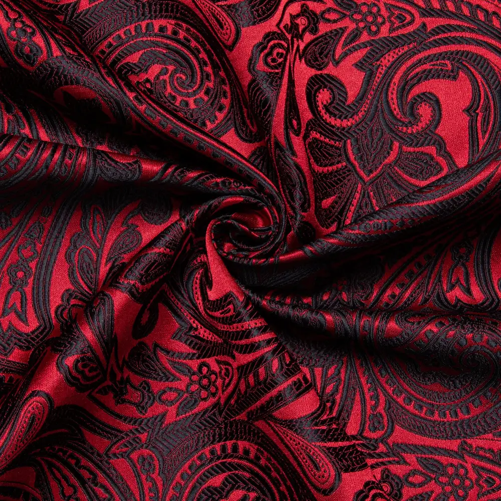 Paisley Long Sleeve Slim Fit Dress Shirt