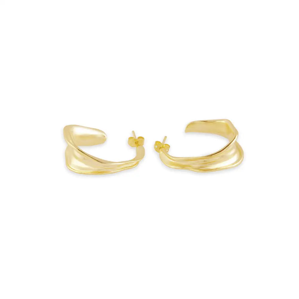 Bold Softline Artful Statement Earrings