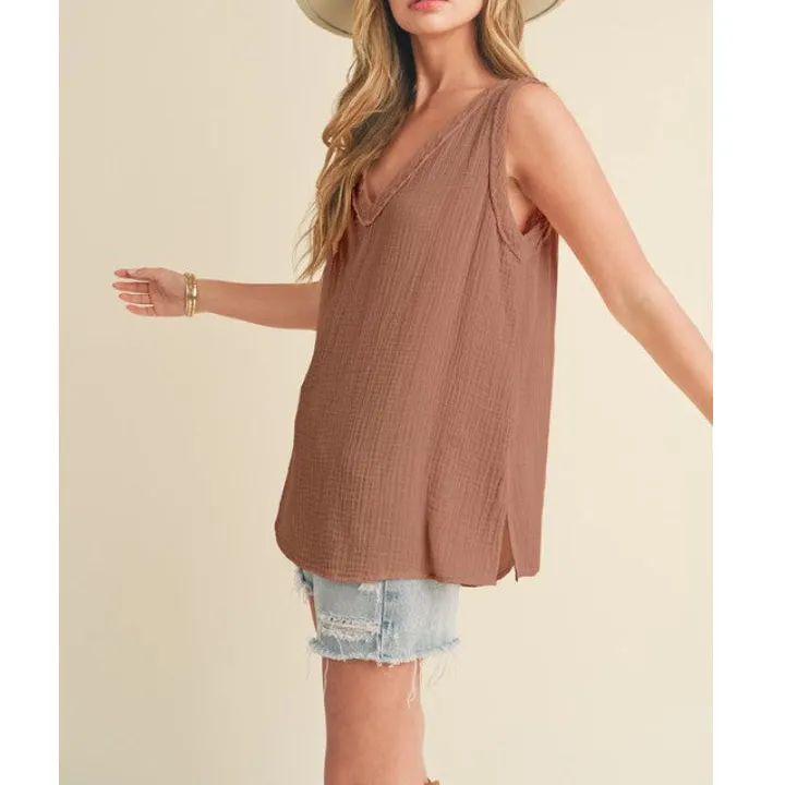 Modern Silhouette Tank Top