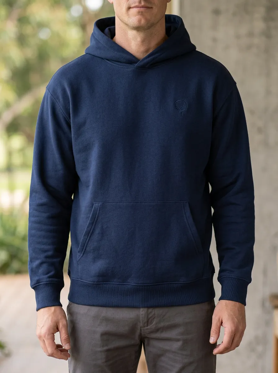 Embroidered Golf Casual Hoodie