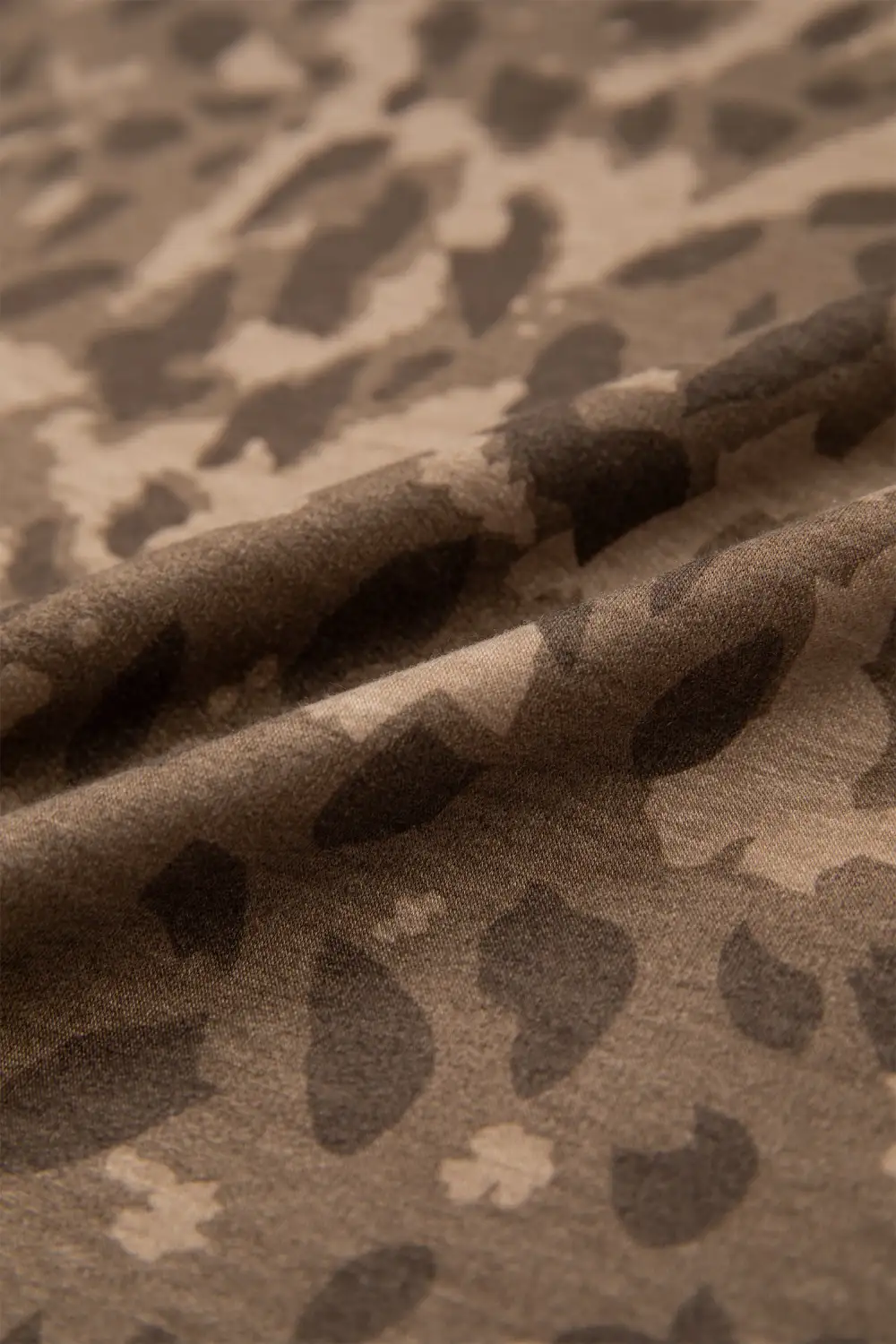 Striped Animal Print Pocketed Mini Dress