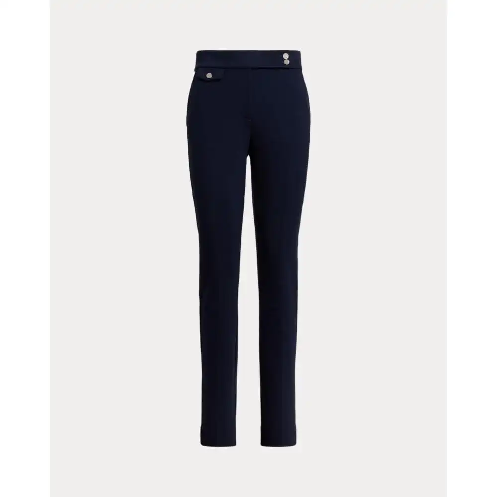 Structured Straight-Leg Women's Trousers